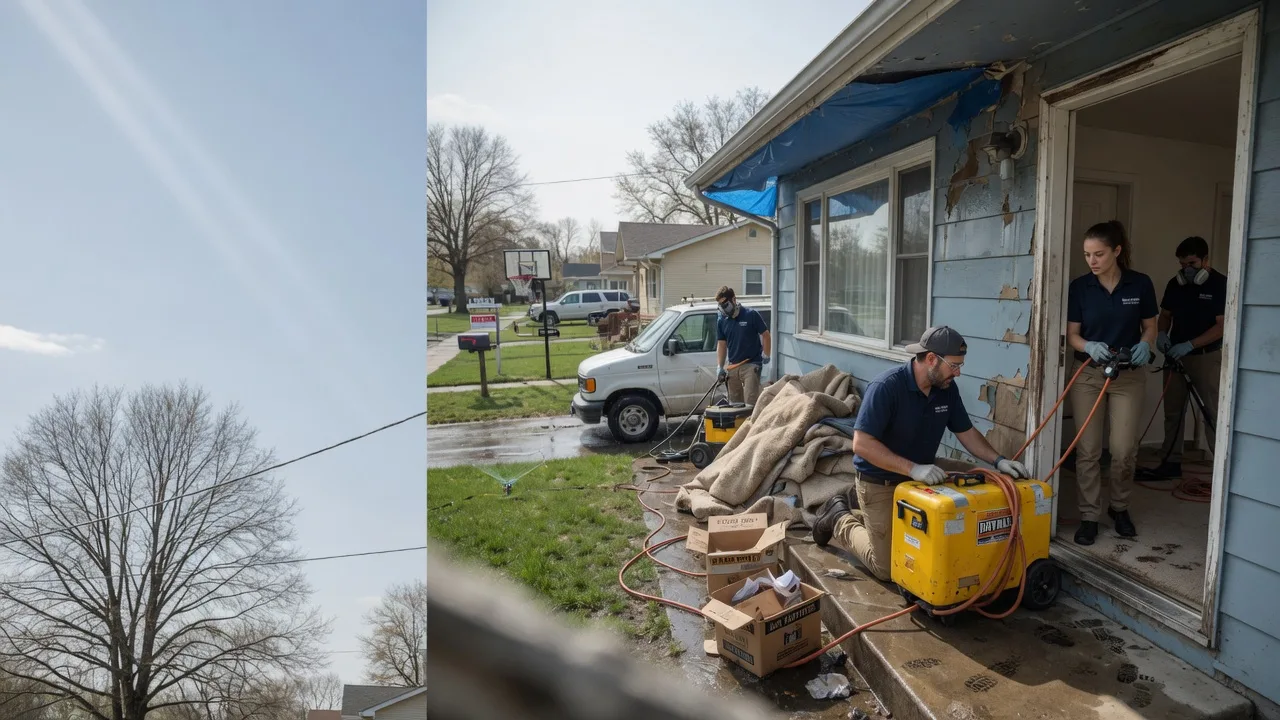 Basement Flood Cleanup in Long Valley, NJ near me